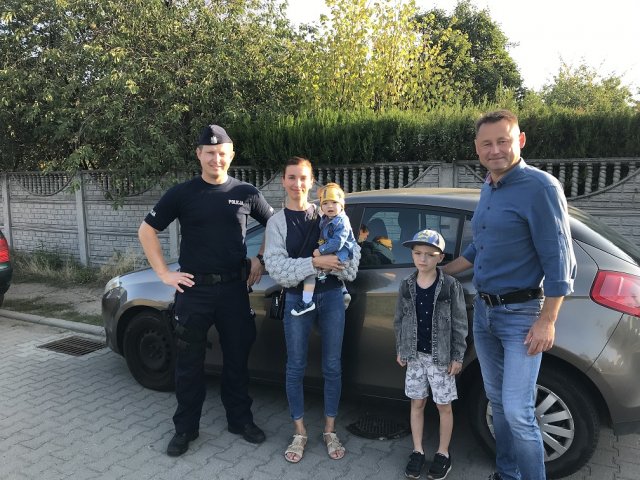 SITECH Sp. z o.o., together with the Września police, takes care of children's safety