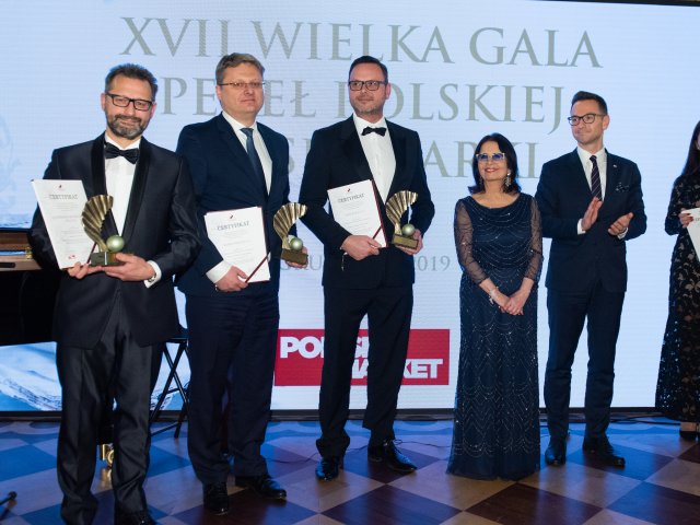 SITECH otrzymał pierwsze miejsce w rankingu "Perły Polskiej Gospodarki”