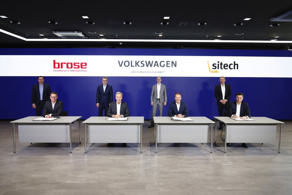 Brose and Volkswagen AG sign joint venture agreement 