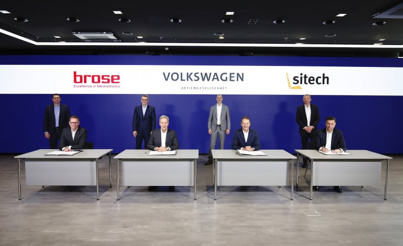 Brose and Volkswagen AG sign joint venture agreement 