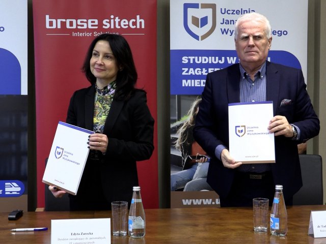 Brose Sitech has become a partner of the Jan Wyżykowski School (UJW) in Polkowice 