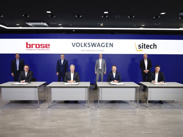 Brose and Volkswagen AG sign joint venture agreement Brose and Volkswagen AG sign joint venture agreement