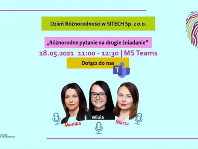 W SITECH Sp. z o.o. czerpiemy z różnorodności W SITECH Sp. z o.o. czerpiemy z różnorodności