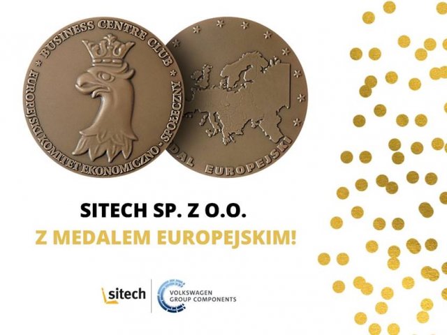 Kolejna nagroda dla SITECH Sp. z o.o.! Kolejna nagroda dla SITECH Sp. z o.o.!